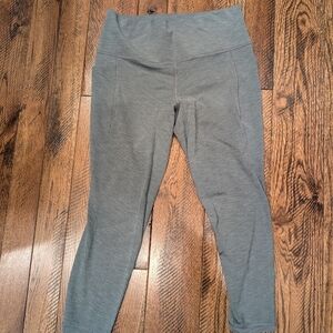Athleta Grey Salutation Stash High Rise Legging Size L